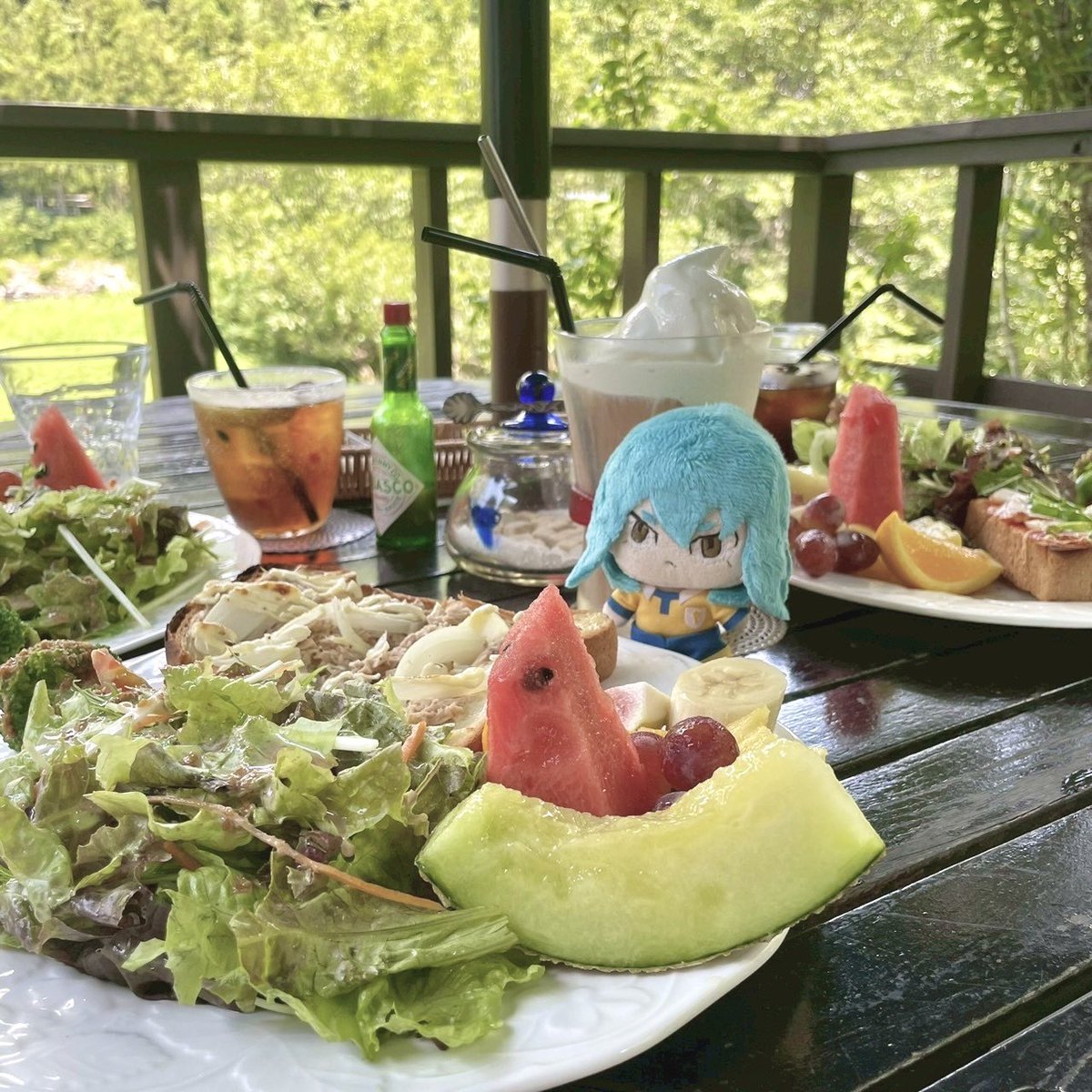 osanpochemistry's tweet photo. ☀️🍉🍦🩵 https://t.co/FVxI9yQ1Nk