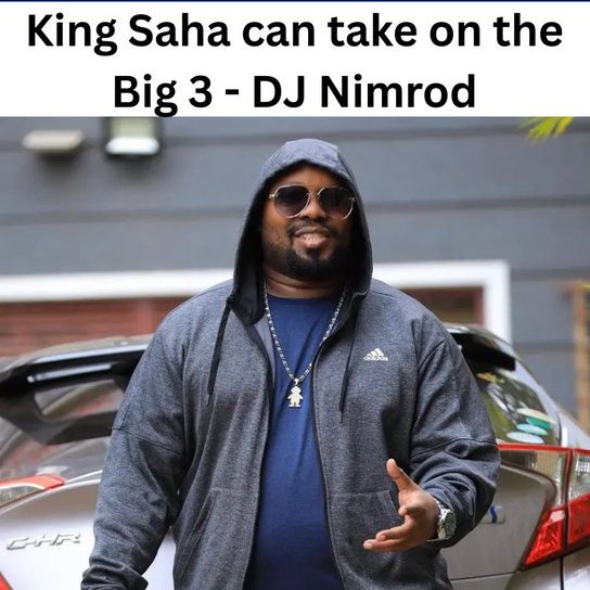 daisyrukun4e's tweet photo. DJ Nimrod says it!
King Saha just filled Kololo and he thinks Saha can take on the Big 3 now π₯
Influence + consistency + fans = power. Agree or nah? π#TondekaEkololo #KingSaha https://t.co/PH0QLnV8Dq