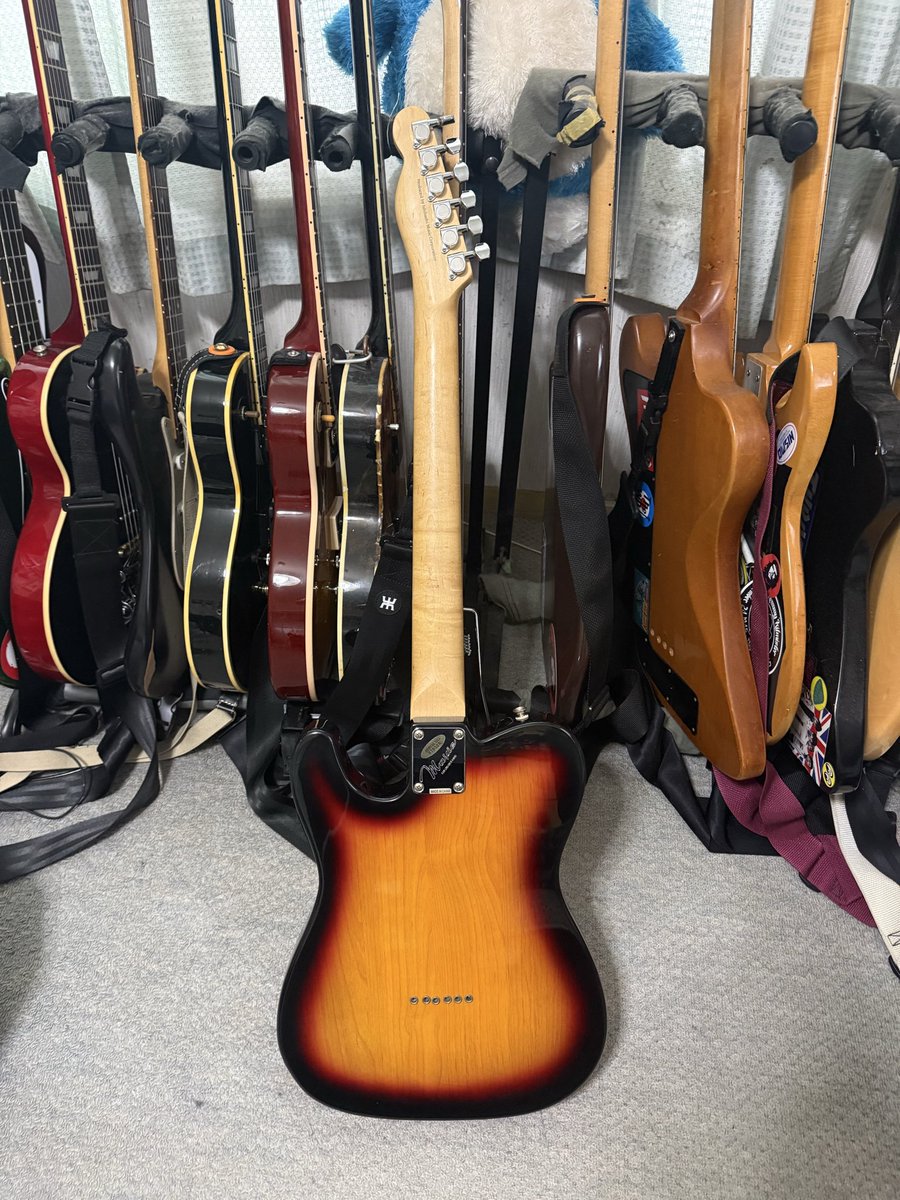 My New Gear… Mavis Telecaster Type Sunburst サンバーストの