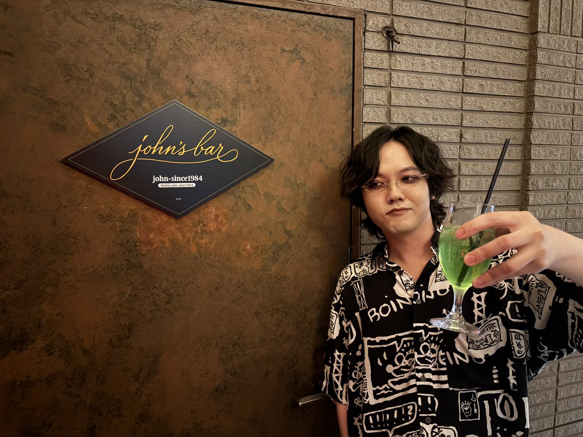 TOOBOEofficial's tweet photo. john collaboration Bar
 🍸明日から開催🍸

🗓2026/8/18(火)∼9/2(水)
📍since1984 西麻布

本日メニューの試食させて頂きました✨
店内も素敵に飾られています‼️
johnさんのお気に入りドリンクはどれだ⁉️

ぜひぜひ足を運んでください🐕💨 https://t.co/nqCtTzStvJ