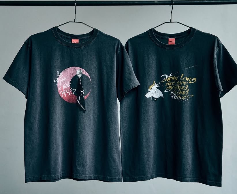 k42wKKihKBGTvXv's tweet photo. 2026年8月新商品が公開されました！！

『RofJ BY JUMP SHOP』POP UP SHOP
in SHIBUYA / SHINSAIBASHI

8月28日発売予定

VINTAGE TEE BK

KEYCHAIN
HUNTER×HUNTER、BLEACH、銀魂

お祝い袋 https://t.co/0Ro232lMMk