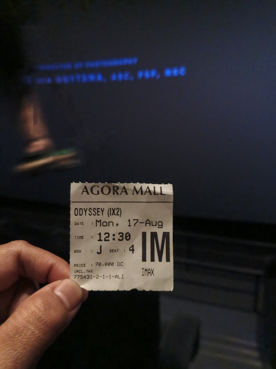 _yourguardiann's tweet photo. Odyssey ini epic. Sampe ga sabar habis ini apa, habis ini apa. Rapi. Visual dan scoringnya Joss. 9.5/10 https://t.co/m8jwczdnoo