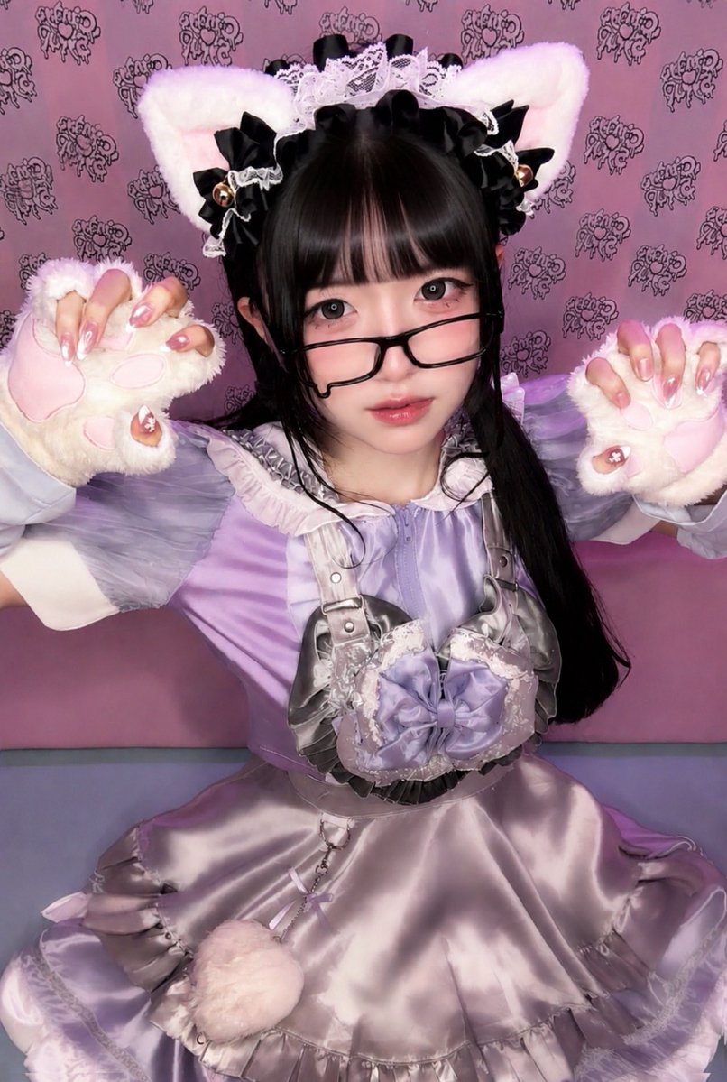 ハートマカロン♡紫うさぎちゃん ハートマカロン♡紫うさぎちゃん