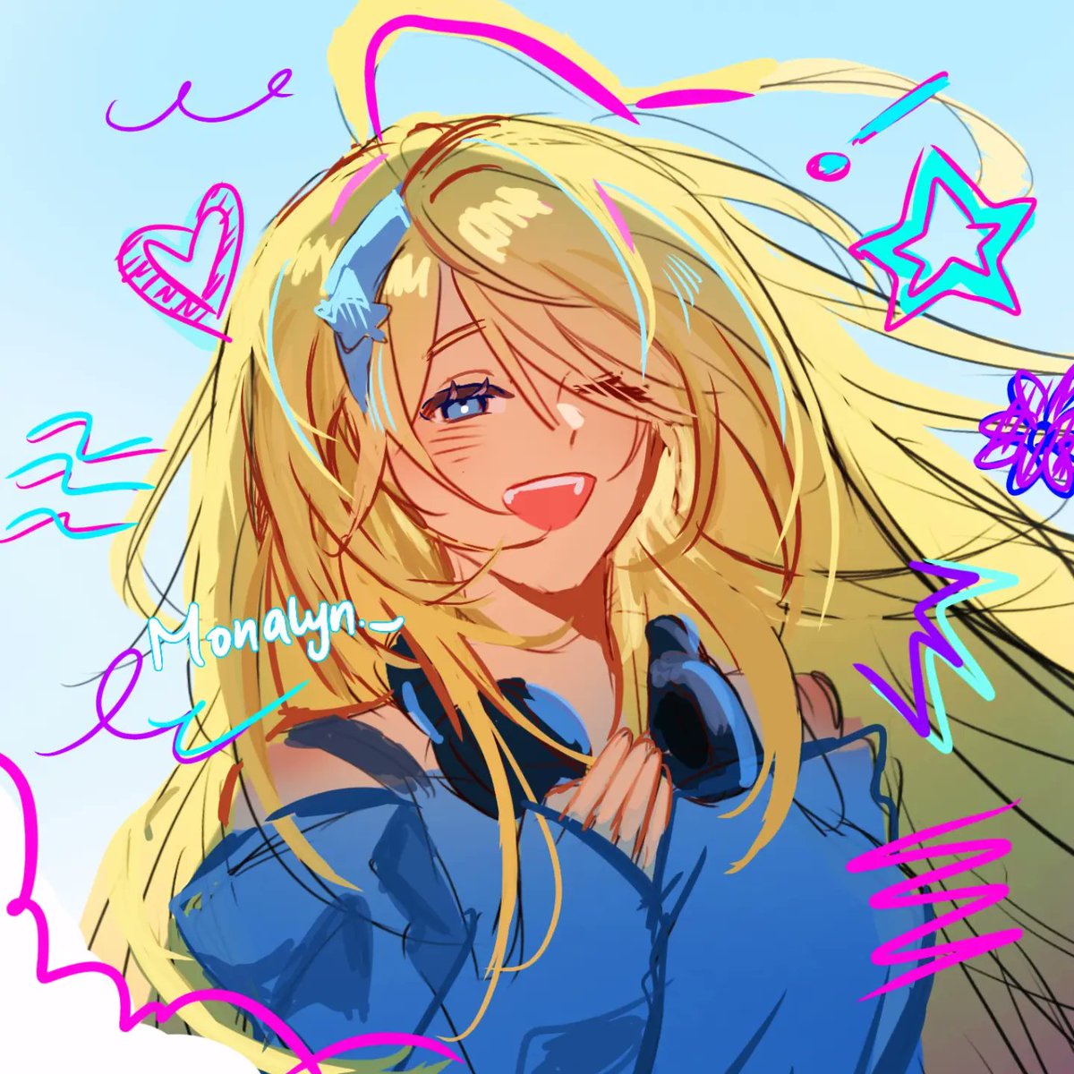 Mon4lyn_'s tweet photo. Drawing my 2018 oc https://t.co/lYdiekXycg