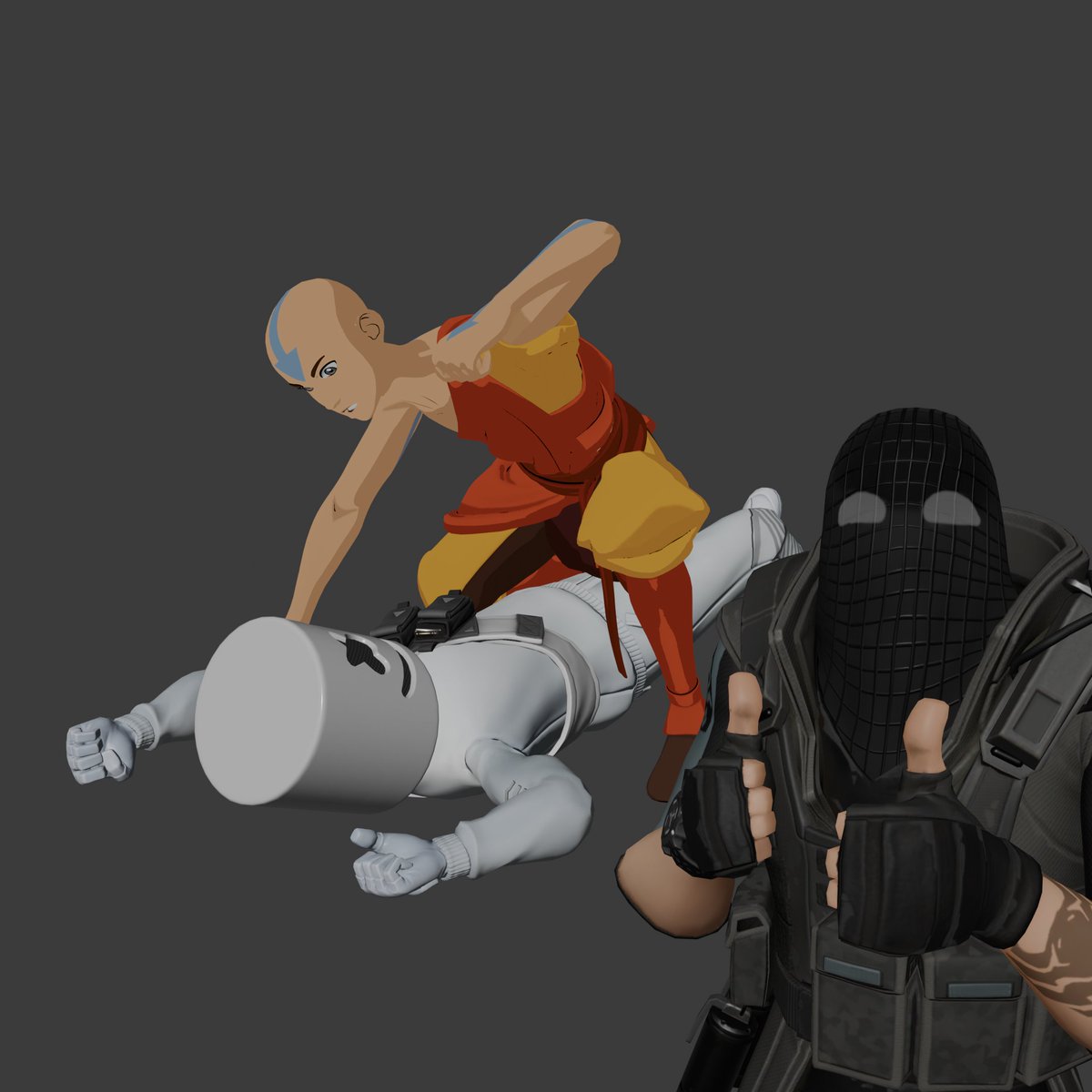 Hectoretto_FT's tweet photo. Algunos Renders que hice de "practica"recreando poses con mi novia y amigos.👍
#fortnite #fortniteart #3dartwork https://t.co/zZPFqWaowV