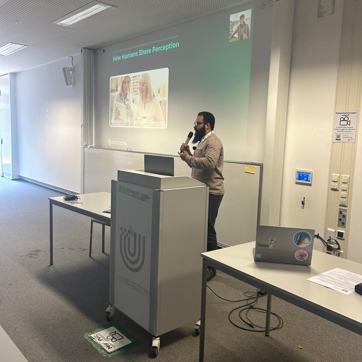 RBCS_CONTACT's tweet photo. Some pictures from our presence at @IJCAIconf 2026 in Bremen, at the "1st Workshop on AI-Based Humanoid Robot Design and Control Through the Lens of HRI, Evolution, and Biomechanics" (https://t.co/RI740WLokM) 📸

@IITalk https://t.co/tOxjo9gzxx