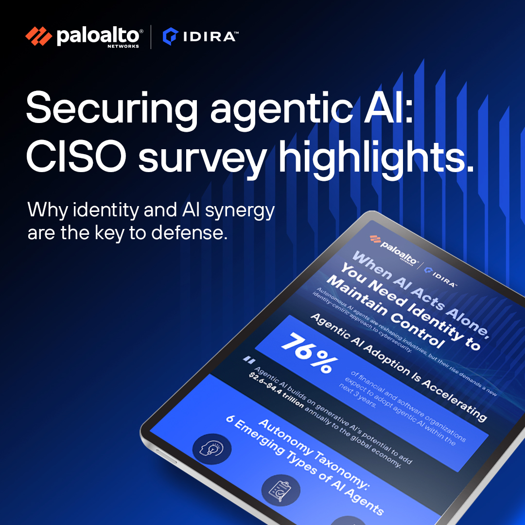 RefugeIT's tweet photo. Machine identities now outnumber humans 109:1, creating a massive explosion of "identity debt". See why IDC recognized our partner Idira™ by Palo Alto Networks, as a Leader in Integrated Solutions for Identity Security. https://t.co/x7S9WVSYNB https://t.co/uaEkHsXOK2