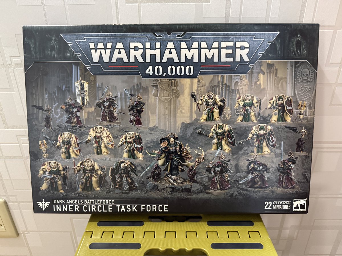 Re69Wh's tweet photo. 【ウォーハンマー40K 譲渡】

ダークエンジェル　バトルフォース

他アーミーの制作で組む時間が取れそうにないため、コレクション整理でお譲りします。

35,000円ほどを希望。(相談可)
池袋駅周辺での手渡し希望です。

気になる方はDMまでお願いします🙇‍♂️

#ウォーハンマー40k
#ダークエンジェル https://t.co/N0sXFyRweT