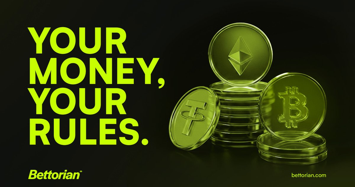 Bettorian_'s tweet photo. The bank never made gaming easier.
We did. 

Your money. Your rules. Instantly. 💥

#Bettorian #CryptoGaming #MakeAStakement https://t.co/wNWc88VLdy