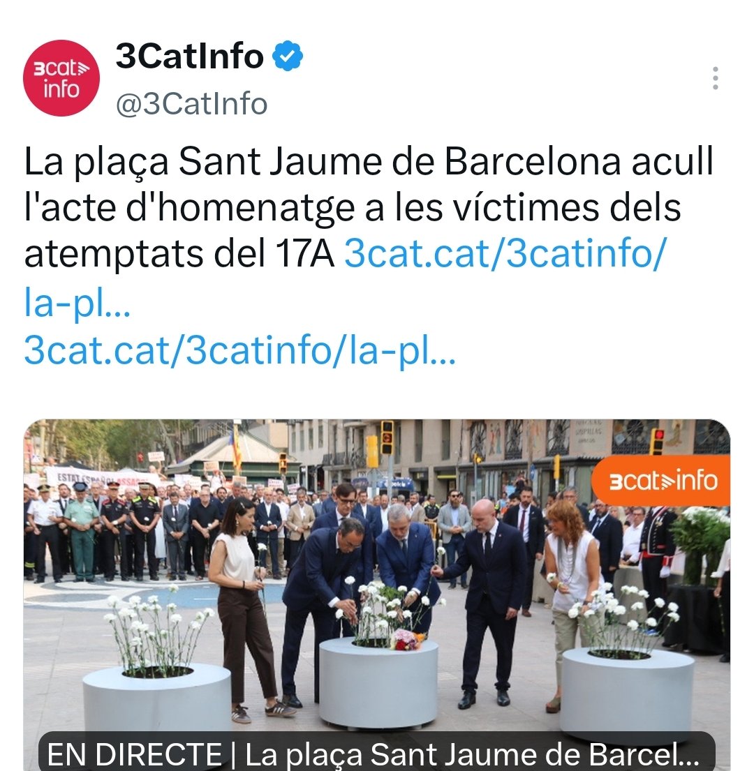 bsubsu14's tweet photo. Com era d'esperar, Illa, que va aturar les seves vacances xr treure rèdit electoral d'un eclipsi, en una data com aquesta ,en canvi, no hi és present. 

No és d'estranyar tenint en compte q va votar en contra de la comissió d'investigació del Congrés sobre els atemptats. https://t.co/PIEu0dfKJH