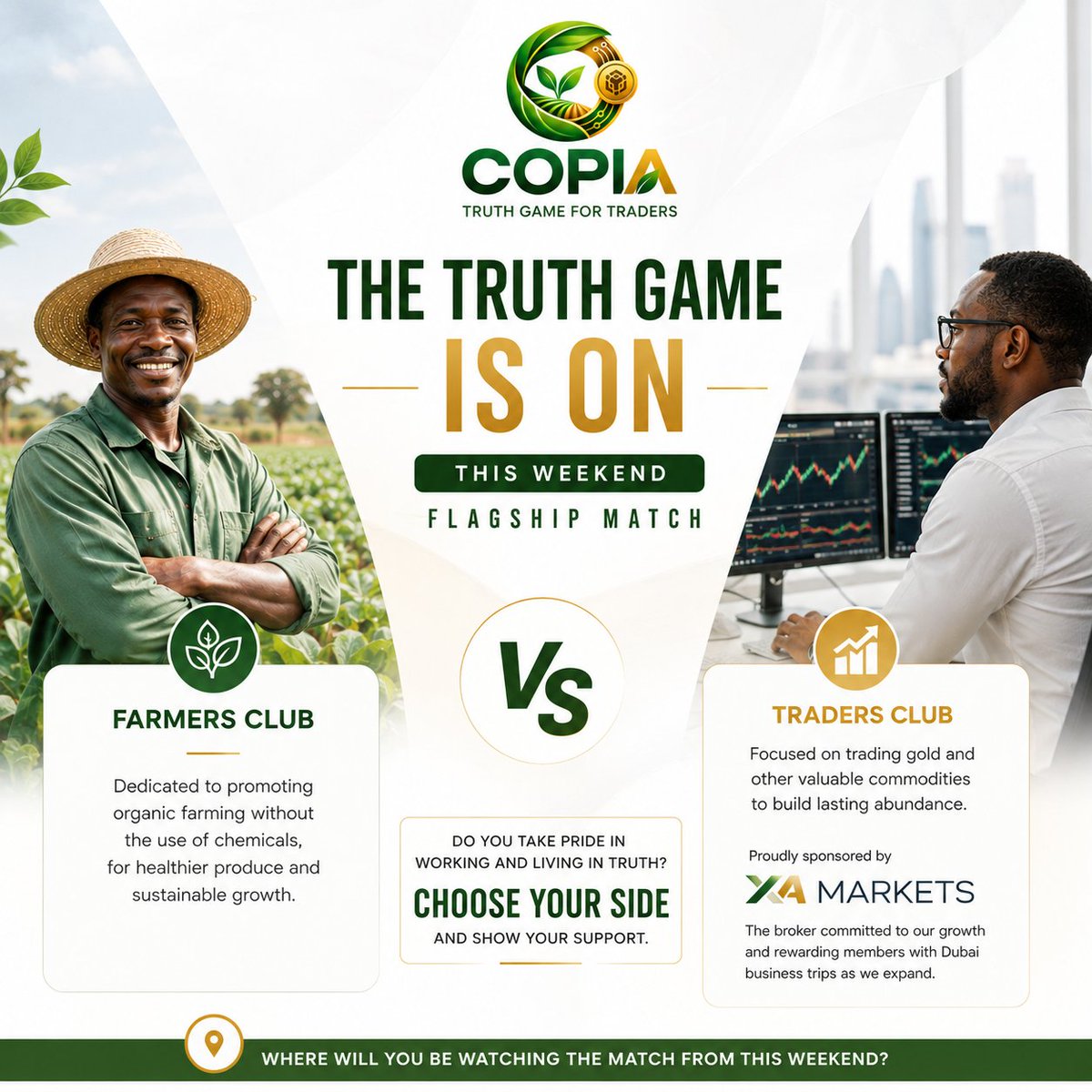 CopiaGlobal's tweet photo. Choose your side and show your support! https://t.co/qtMSVTtGxW