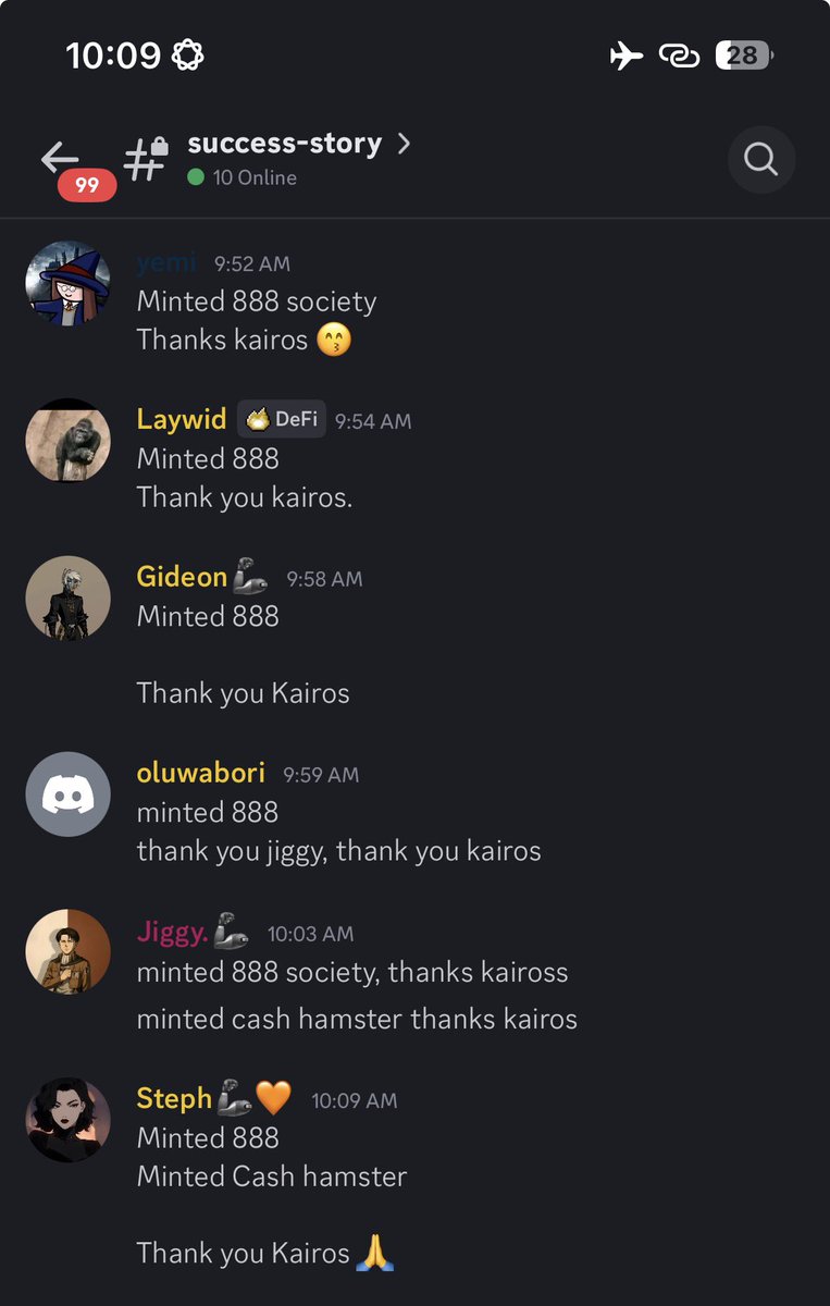 Jiggymedia_back's tweet photo. NFTs

Glad to see my communities winning

I posted about Legacy the other day, today is for @Kairosxys 

this is a very limited people community, we plan to bring so much to NFTs

We have these next raffles pending.
@0xNTRPY 
@Kiyoo_nft 
@Deadchains 
@FortuneFoes 
@Iron_Legion0 
@RobieshoodNFT 
@10kWaysToDie 
@Moshikins_eth 
@biwlsxyz 

Mints we’re looking forward to as well
@ashborneth 
@glorpRBH 
@ButtonWoodNFT 
@kuuma_nft 
@Fulelore 
@T9HOOD 

one of our cm too is @0xNickelfinn 

watch out for @Kairosxys