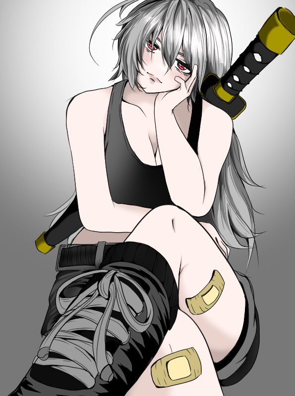 Iriasu8's tweet photo. #絵描きさんフォロバ１００ 
#絵柄が好みって人にフォローされたいㅤ
#OC

くるはさん描きましたー！
あまり特徴がない子だったのでアホ毛を追加しました。😳 https://t.co/lJ6fc848k1