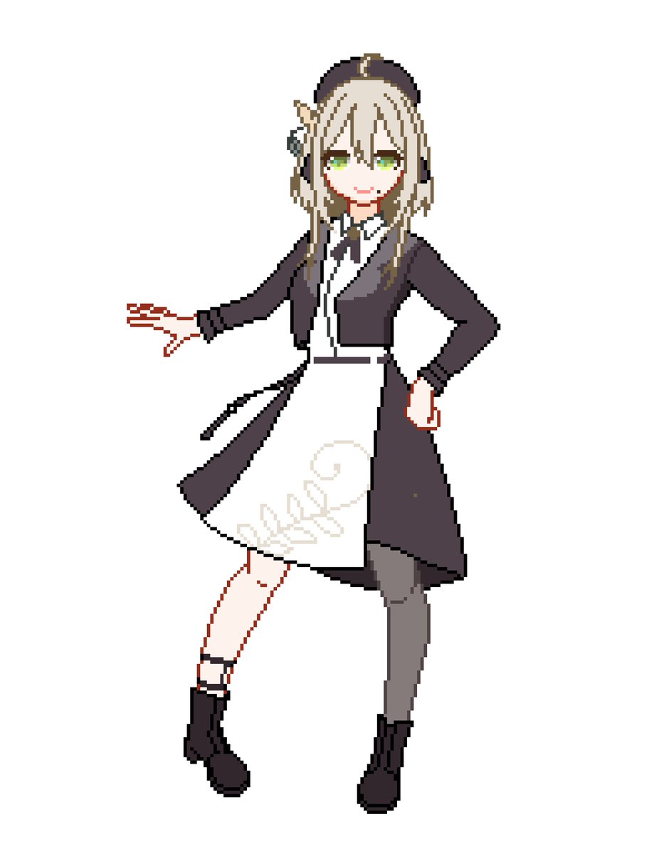 ROKUMEI_YOUKO's tweet photo. ζ*'ヮ')ζとちゅうけいか
#ドット絵 https://t.co/OpnlUYkRw8