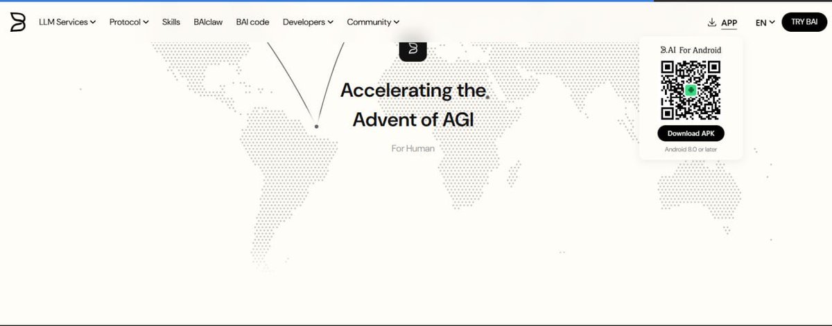 danhtran68's tweet photo. BAI is officially expanding to Android
@BAI_AGI is bringing its AI ecosystem to mobile with the official launch of its Android app, making it easier for users to access its growing collection of AI models on the go.
What makes this more interesting is the range of models already available within the https://t.co/A1Kml4fvWA ecosystem, including:
🔹 GLM 5.3
🔹 DeepSeek-V4
Rather than building around a single model, BAI is taking a multi-model approach, giving users access to different LLMs and their unique capabilities from one platform.
The Android launch also marks another step in expanding https://t.co/A1Kml4fvWA beyond the desktop. As AI becomes increasingly integrated into everyday workflows, having access across both desktop and mobile makes the ecosystem much more accessible
And the direction is becoming clearer:
More models → more use cases → more users → a larger AI ecosystem.
With GLM 5.3, DeepSeek-V4, and more models being added over time, BAI is gradually building a broader gateway to the next generation of AI.
Android is live. More models are coming. The BAI ecosystem is just getting started.
@trondao @justinsuntron @TronDao_VIE
#TRONGlobalFriends