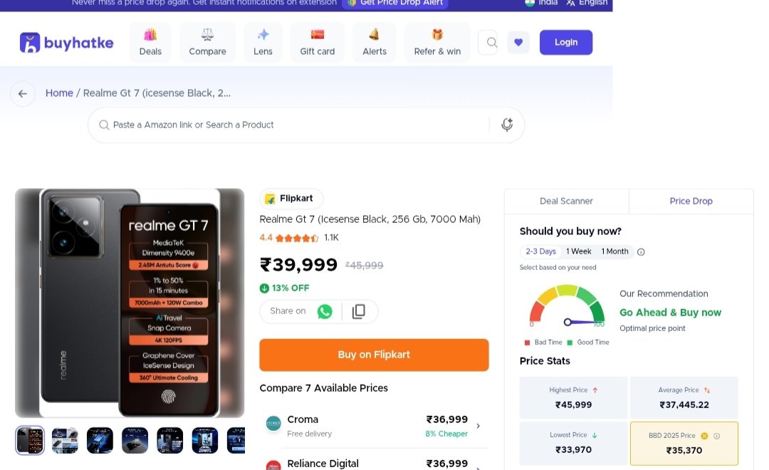 Gadgetsdata's tweet photo. If you're looking to buy best smartphones around 40-60K then, here is my suggestion :

Under 50K :

1) realme GT 7 : LTPO Amoled, Dimensity 9400e, UFS 4.0, telephoto, 7000mAh🔋- An all-rounder 

2) Galaxy S25 FE : One of the best battery backup on aFE series phone but compared to other competitors it's🔋backup is below average, except this it's a great phone with all the super useful one UI features 

3) OnePlus 13s : A compact with THE BEST performance, one of the Best battery backup, LTPO Amoled but very average camera

4) OPPO Reno 14 Pro : Another very good all-rounder but don't pay above 50K for the base variant of this

Around 60K :

1) OPPO Find X9 : Check Croma and offline store it is easily available under 65K , don't pay 75K for this Find X9

🔴 And yes if 256GB is enough for your use case then always prefer the Opportunity Find X9 over Vivo X200T because :

It's not like Vivo X200T is bad phone (infact it is one of the best phones currently) but Find X9 is even better than Vivo X200T

2) Vivo X200T : If you can't find OPPO Find X9 then prefer Vivo X200T

3) OnePlus 13 : It is better than iQOO 13 and even Vivo X200T in some aspects if you remember on the Amazon prime day sale it was selling at 50K but now the price is 60K, so, if you're planning to get it you may wait till BBD , only if you want to buy this phone

4) Galaxy S25 : A great compact Samsung phone with poor battery backup,if you're a power user then you've to charge it atleast 2 times a day or even 3 times sometime‼️

5) iQOO 13 : It has Snapdragon 8 Elite, very good cameras , premium built but with a catch :

You know iQOO phones are getting motherboard dead issue nowadays, so if you want to buy it, you can buy it because the phone is very good but don't update it 🙏‼️

Also, as you know price hikes are happening very regularly, 

like today :
OnePlus Nord 6, Nord CE 6, Nord CE 6 lite, N6, N6x all got price hike,

Poco X8 Pro and Poco X8 Pro Max also got ₹3000 price hike (just ~15 days ago both got ₹2000 price hike)

So, a friendly suggestion : If you really need a phone then pick up a value for money phone in this market without waiting for any sale‼️

But yes, if you're planned to get an iPhone then you may wait till Flipkart BBD sale & Amazon GIF sale.

Hope my suggestion helps ❤️🤗
