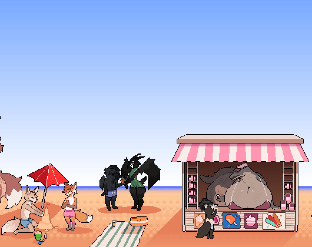Mertvykhcrows's tweet photo. Made a little beach episode! 🏖️🌴🌅 https://t.co/ZlChgwHVeR