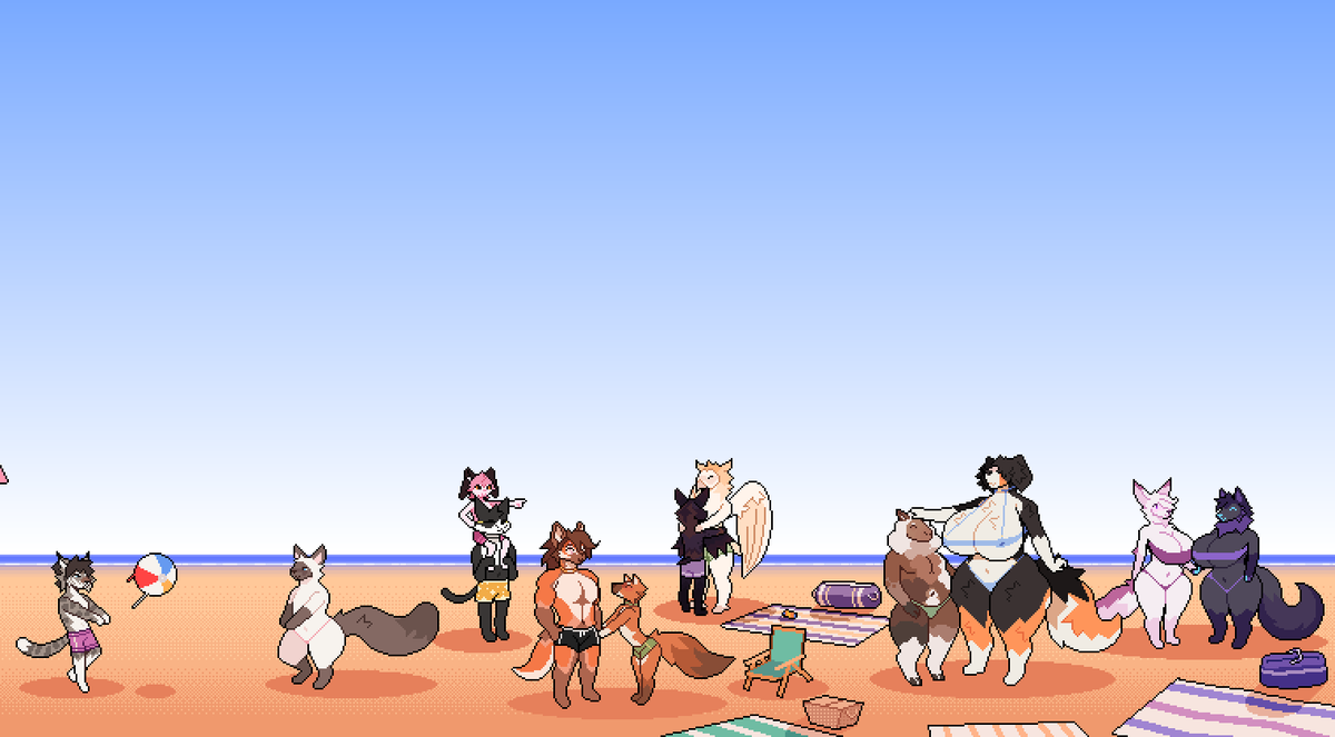 Mertvykhcrows's tweet photo. Made a little beach episode! 🏖️🌴🌅 https://t.co/ZlChgwHVeR