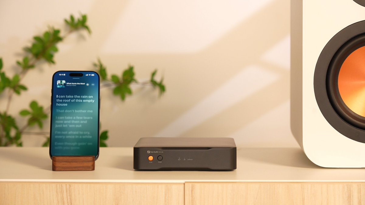 fosi_audio's tweet photo. S3 Lite Early Bird Offer is live!

A compact streamer for adding modern streaming to your desktop or home HiFi setup.

Get 10% off with code: FBS3LITE
Shop now: https://t.co/XOiFFDUu70

#FosiAudio #S3Lite #HiFi #Streamer https://t.co/ekmpkoY2tn