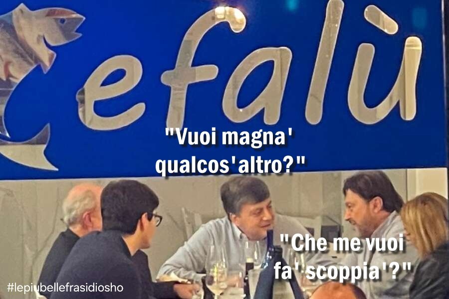 lefrasidiosho's tweet photo. Per adesso, l'unico obiettivo raggiunto da #Lavitola è fare pubblicità al suo ristorante 
#Ranucci https://t.co/c9Re79UYju