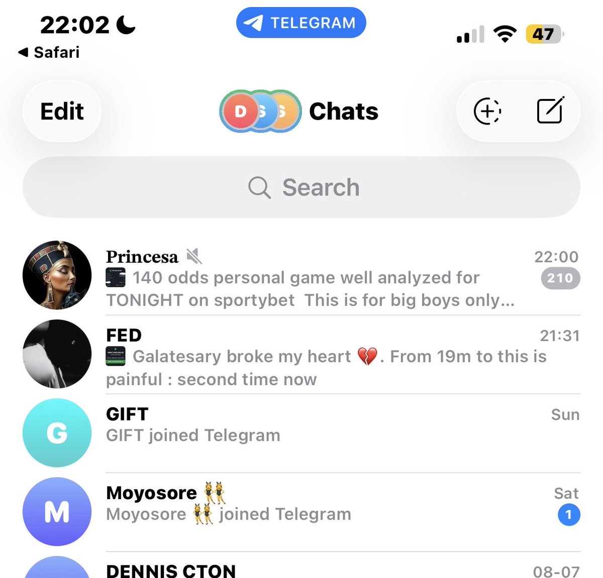 JaneKeith389986's tweet photo. @fado_fft 8038327464
SportyBet 
Boss i don join more than 1 million times 
Abeg locate me too🤲🤲😂 https://t.co/OhMBgkt5UG