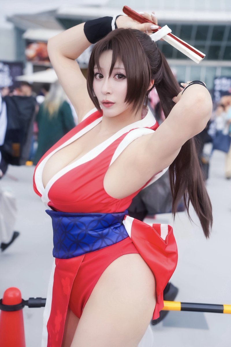 Eche_Gluck's tweet photo. STREET FIGHTER 6
　 MAI / 不知火舞

コミケ終わっちゃった！楽しかった！ありがとうございました！❤️　また次のイベントでお会いできるのを楽しみにしてます😘 #C108 #C108_cos #C108コスプレ https://t.co/VqCuDk3Rzs