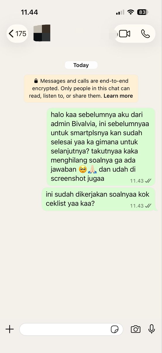 lnaajasii's tweet photo. tolong… aku deg deg an cust buyer Olah Data Skripsi huhuuu parahhh “UDAH DIKERJAIN GAMAU BAYAR” 💔

ini ceritanya order Olah Data Skripsi tapi main blokirrrr aku reach out pake whatsapp pribadi tapi ahsudahlah

—— doain abis ini dapet cust pembaik ya Allah 🥺💔💔 https://t.co/L50sPKsjco