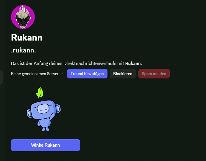 KinokoNezu's tweet photo. @_Rukann ⚠️warning⚠️
someone took your name and try to scam your customers! This acc´is active since some month... and discord support won't do anything. https://t.co/IN3zFuzVVj