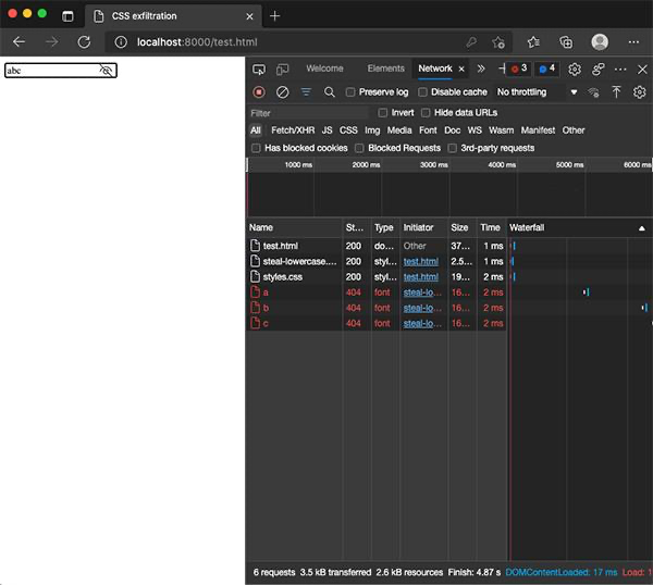 viehgroup's tweet photo. CSS Injection -> Sensitive Data Leak

POC ->

1. Found user-controlled CSS being rendered by the application.
2. Confirmed the input could influence CSS selectors or styles.
3. Used CSS behavior to infer sensitive page content.
4. Exfiltrated the inferred data through controlled requests.

Learning ->

- Never allow untrusted users to inject CSS into sensitive pages.
- Treat CSS injection as a potential data-leak primitive, not just a visual issue.

#BugBounty #CyberSecurity #BugBountyTips #InfoSec #WebSecurity