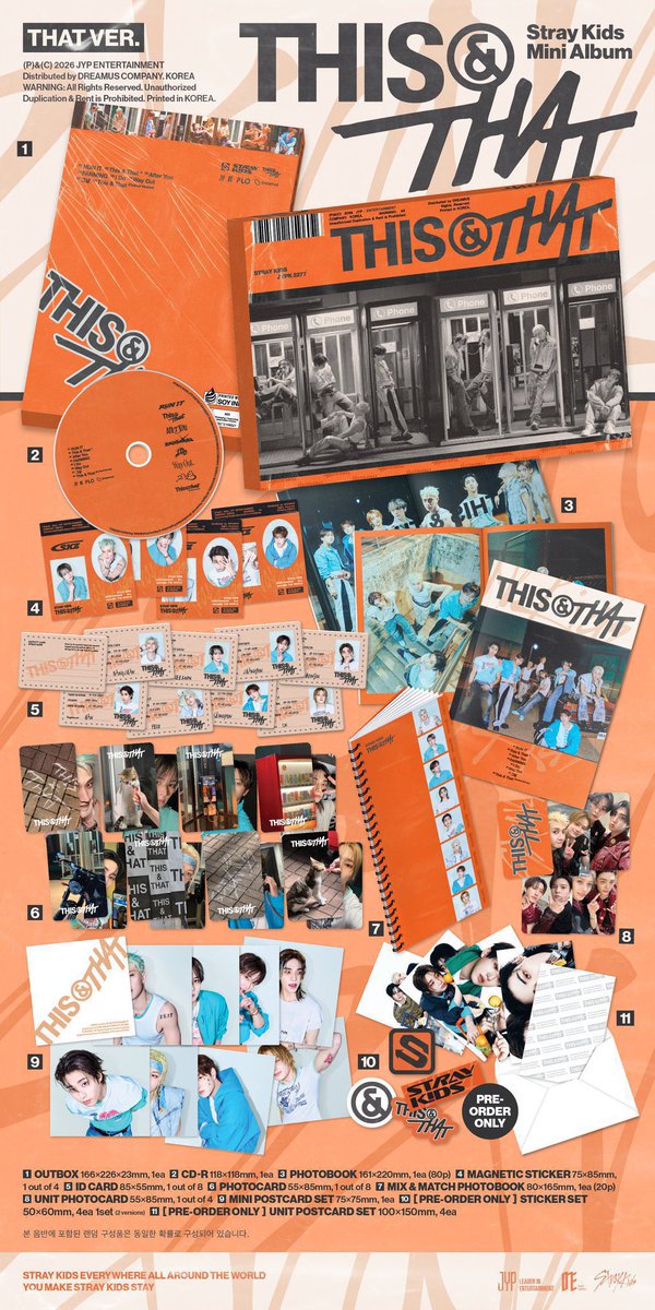 jeansformyself's tweet photo. 🌟 ขายบั้มไซน์ Stray Kids “This&amp;That” (ไม่แกะ) 🌟

มี This ver. และ This ver.
⭕️ บั้มละ 350฿ รวมส่ง

🛍️ ฟอร์ม : https://t.co/u8GH4zydpJ

📍 คาดว่าจะได้ช่วงปลายตุลา-ต้นพฤศจิกา

🍀 รับเรื่อยๆเลย สงสัย dm มาถามได้ค่ะ 

#ตลาดนัดstraykids #ตลาดนัดเด็กหลง #อัพเดตมาติ่งกับยีนส์ https://t.co/nm3ZLDPMSI