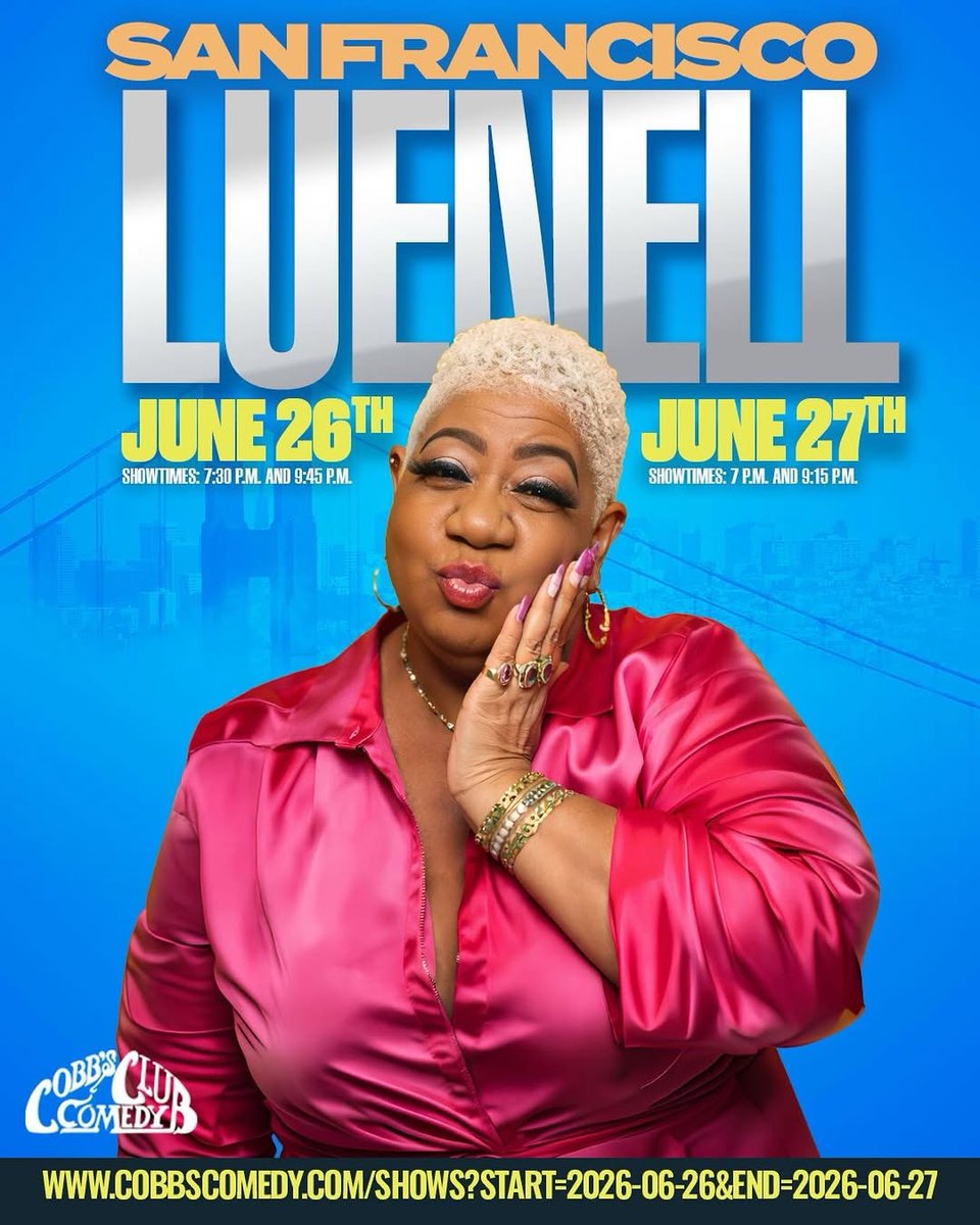 luenello2pi's tweet photo. HEYYYY To Tha City By Tha Bay‼️ I’ll b seeing you Soon! Can not WAIT. Ask Sacramento how it was when I came back home. Let’s GO! Tix on sale NOW!
Letz GO🎤😘 https://t.co/8BlK7WIyOW