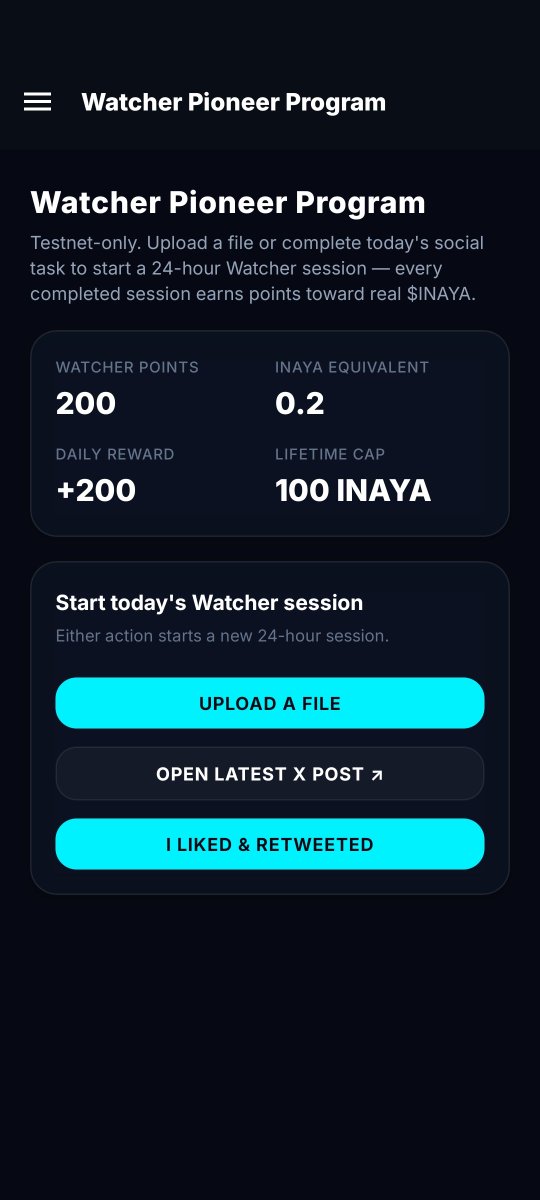 NEON373145's tweet photo. @InayaNetwork first achieve https://t.co/tQJcR3raxO