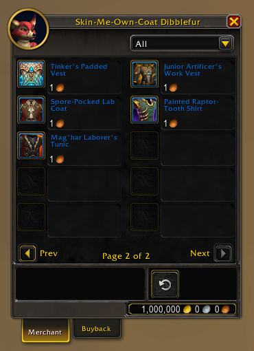 WarcraftSecrets's tweet photo. If you farmed the rare shirts yesterday, we have some bad news for you. If you didn't farm them, then we have some good news. 

The rare shirts are now available for 1 Copper from Dibblefur in Booty Bay!

➡️ https://t.co/ewN9RBIPCv https://t.co/mt56ozTtrQ