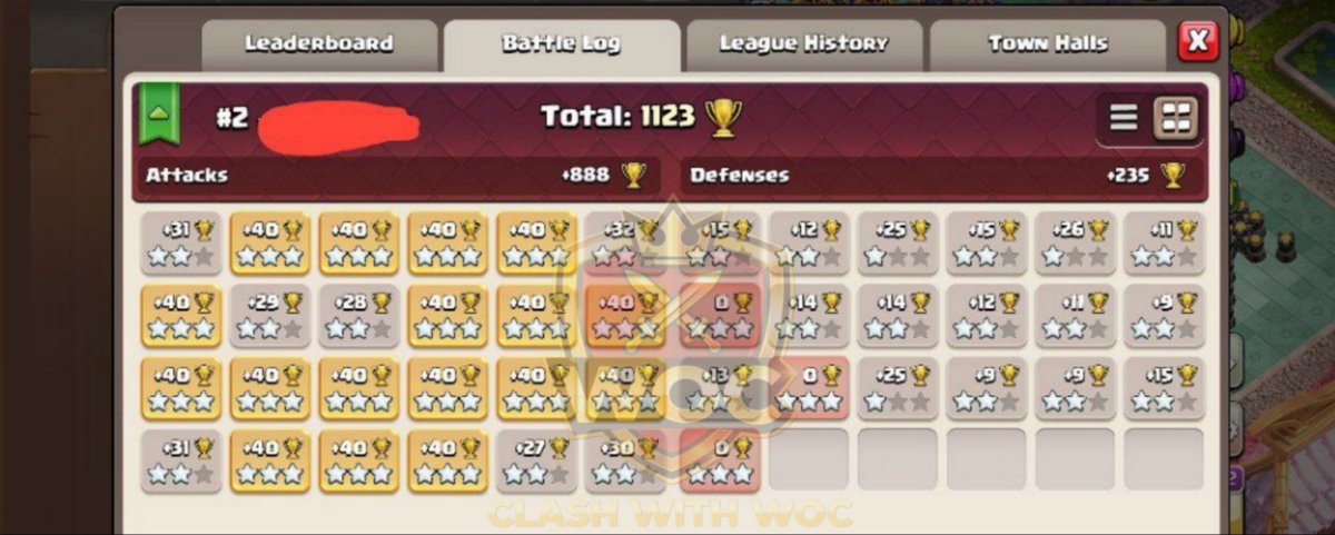 ClashWithWoc's tweet photo. 🥶 THIS ONE IS A PROBLEM IN LL3

21/24 defenses holds. survived against strong player's. the defense logs speaks louder then anything.

🔒CC: 2 ig, 1 witch, 1 s minion, archer

🔗 BASE LINK 👇
https://t.co/MZptmdRr41

Like + RT ♥️ https://t.co/eVVOh0CArF