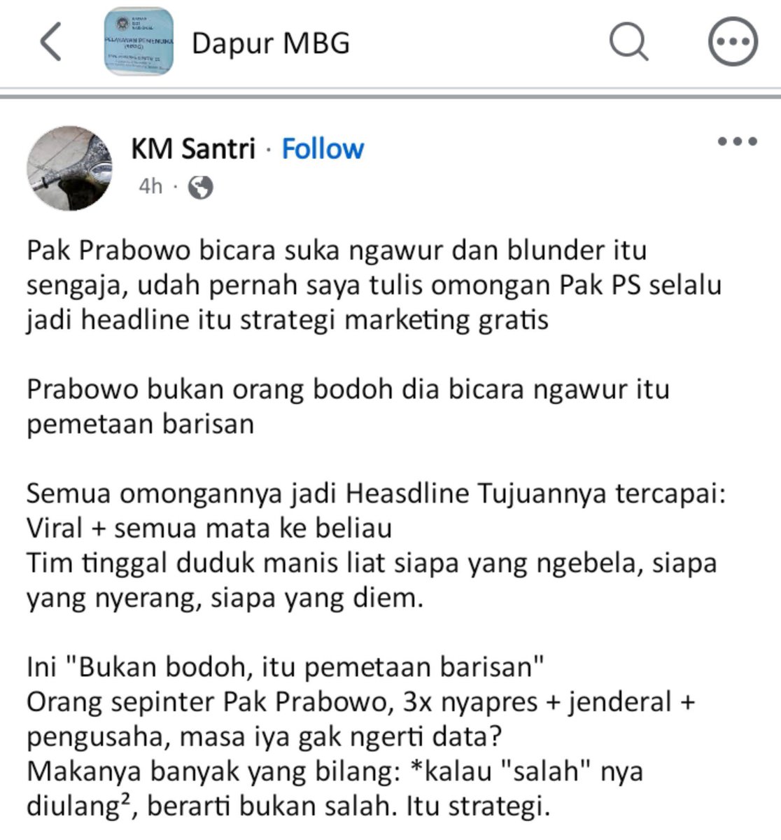 akunhewan's tweet photo. gak tau harus sedih atau ketawa 😭

saking gak bisa dibelain lagi blunderrnya, dibilang sengaja ngomong ngawur demi strategi 😭😭😭👍🏻 https://t.co/r7xeB5o8sh