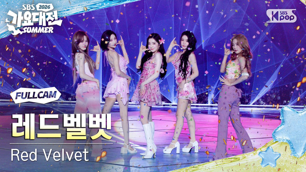 kpop_sbs's tweet photo. [📽2026 가요대전썸머 8K] 레드벨벳 - INTRO + Surfin' Boy

#2026가요대전썸머 #레드벨벳 #RedVelvet #SurfinBoy #RedVelvet_SurfinBoy @RVsmtown

📌https://t.co/73cuzPVwTE https://t.co/dbRc1HWcED