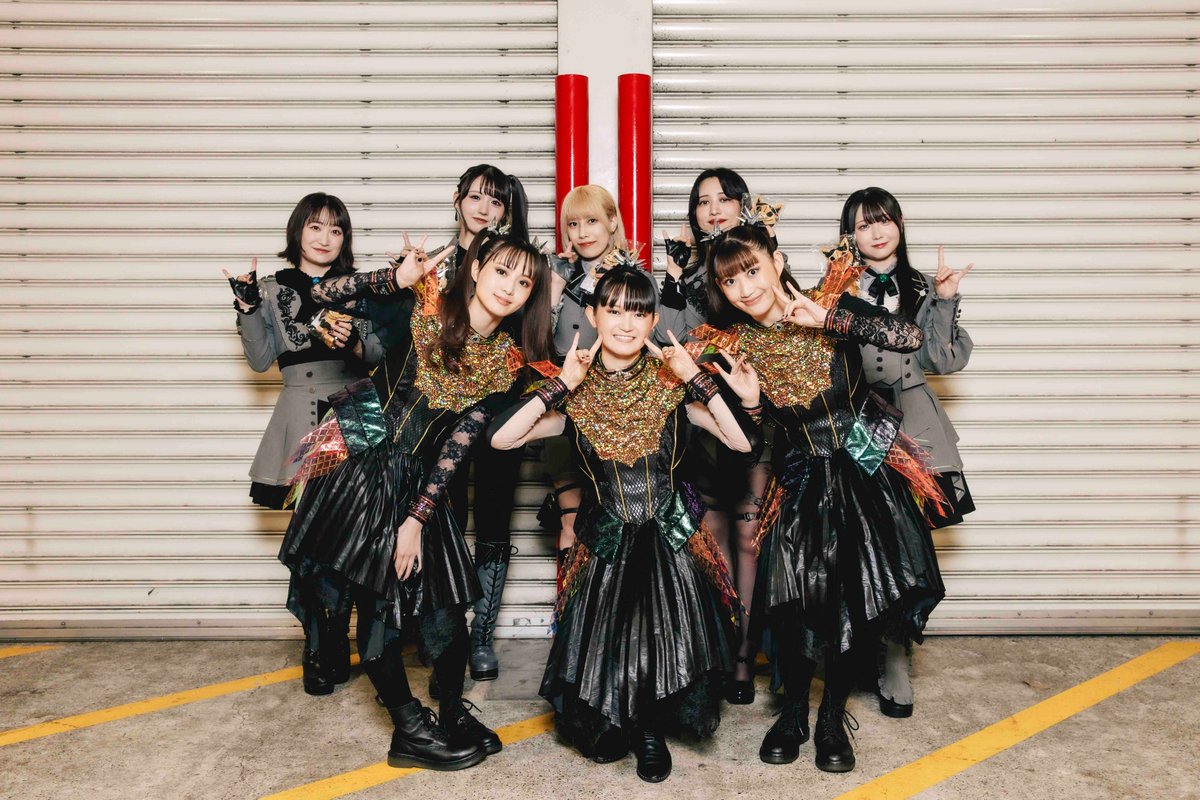 BABYMETAL_JAPAN's tweet photo. These are all the incredible artists who joined the Sonic “METAL”Stage - Curated by BABYMETAL! Thank you for such a special time.
#BABYMETAL @summer_sonic 
@southarcadeuk @BDP_AveMujica @metalverseworld https://t.co/lyQaz1Ul6O