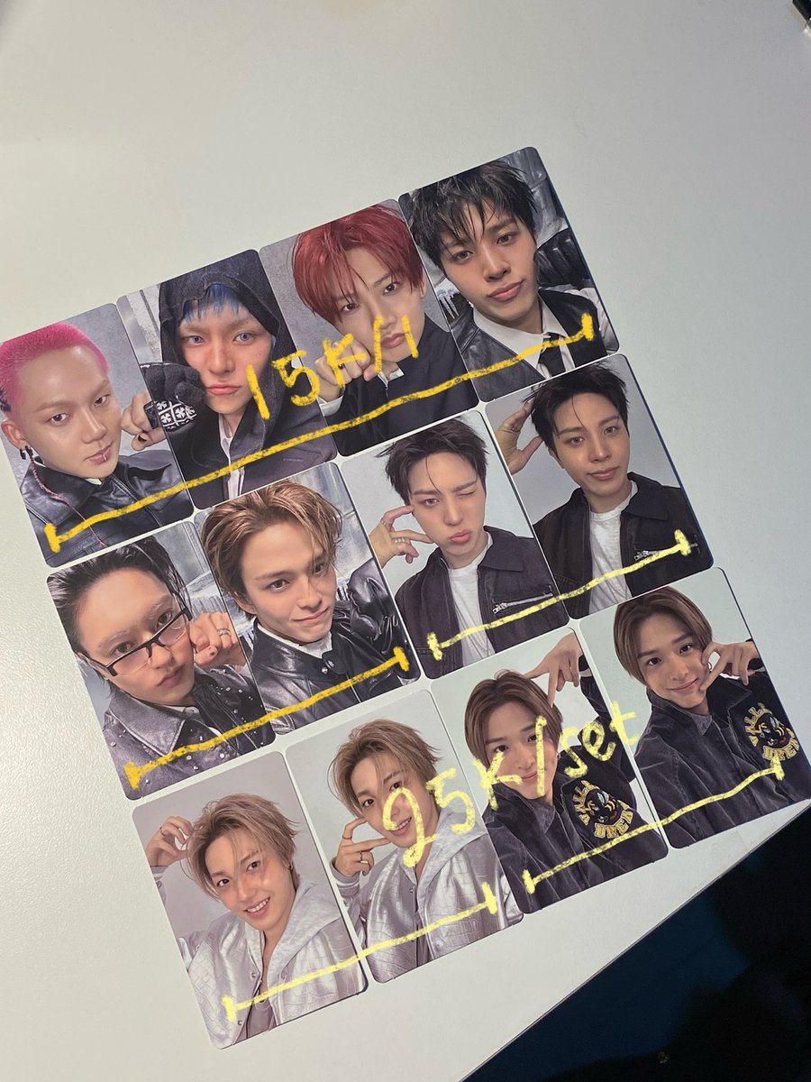 woopyujw's tweet photo. WTS PHOTOCARD TREASURE ‼️

t. new wav photocard love pulse treasure photocard hyunsuk jihoon yoshi junkyu jaehyuk asahi doyoung haruto jeongwoo junghwan #teumejual https://t.co/41hCh4tBn2