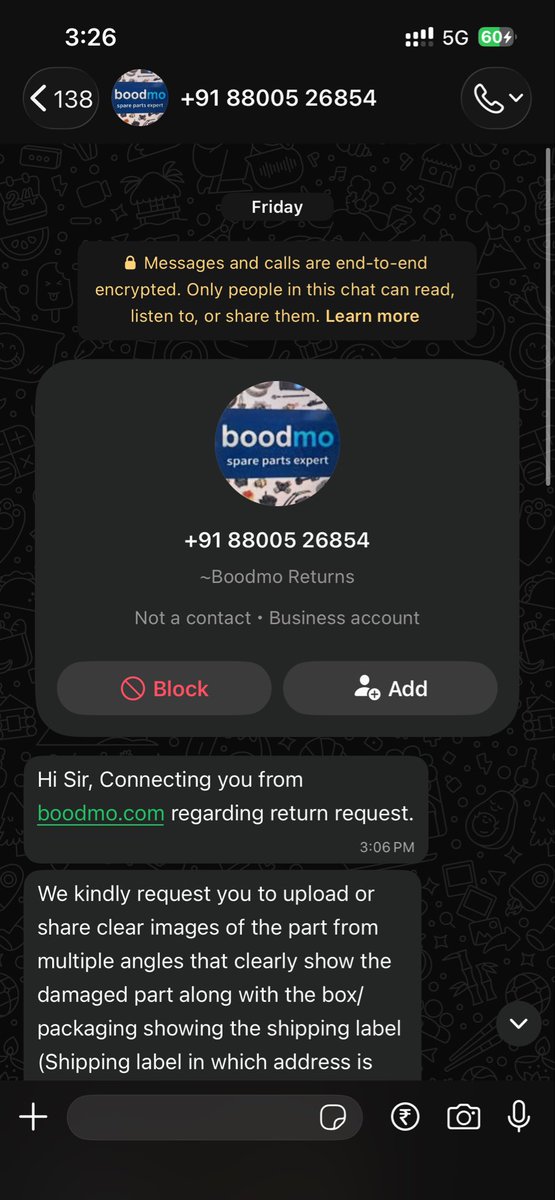 car_lover22's tweet photo. @boodmo_In You guys have delivered the 1.5 years old packing car wipers to the customer in a damage packaging. And now you Guyzz are rejected my return order even after sharing everything on time. 
Worst Service Pathetic customer support. 
Zero trust. https://t.co/HAUHoEPz0W