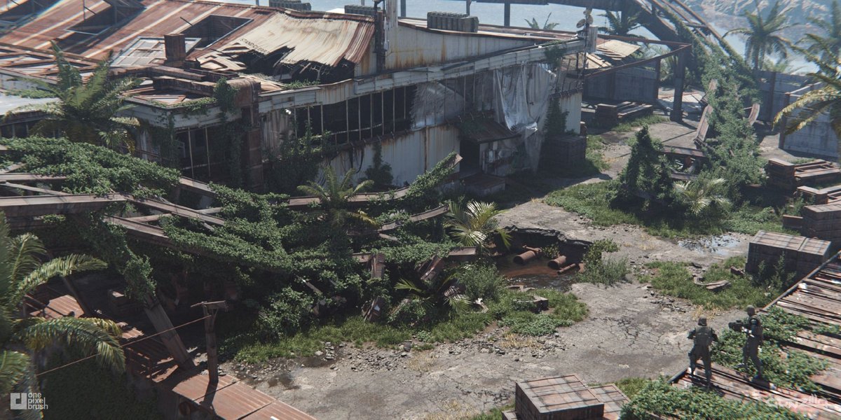 onepixelbrush's tweet photo. Cargo Processing Area environment concept for #OffTheGrid 📦 An abandoned warehouse where they pack goods and cyberlimbs. Thank you Gunzilla Games &amp; Nikolas Gekko!

CA: Tom Capan
AD: Daniele Solimene
CD: Shaddy Safadi

#ConceptArt #ScifiArt #Blender #b3d #Blender3D https://t.co/PRN8RaTRZE