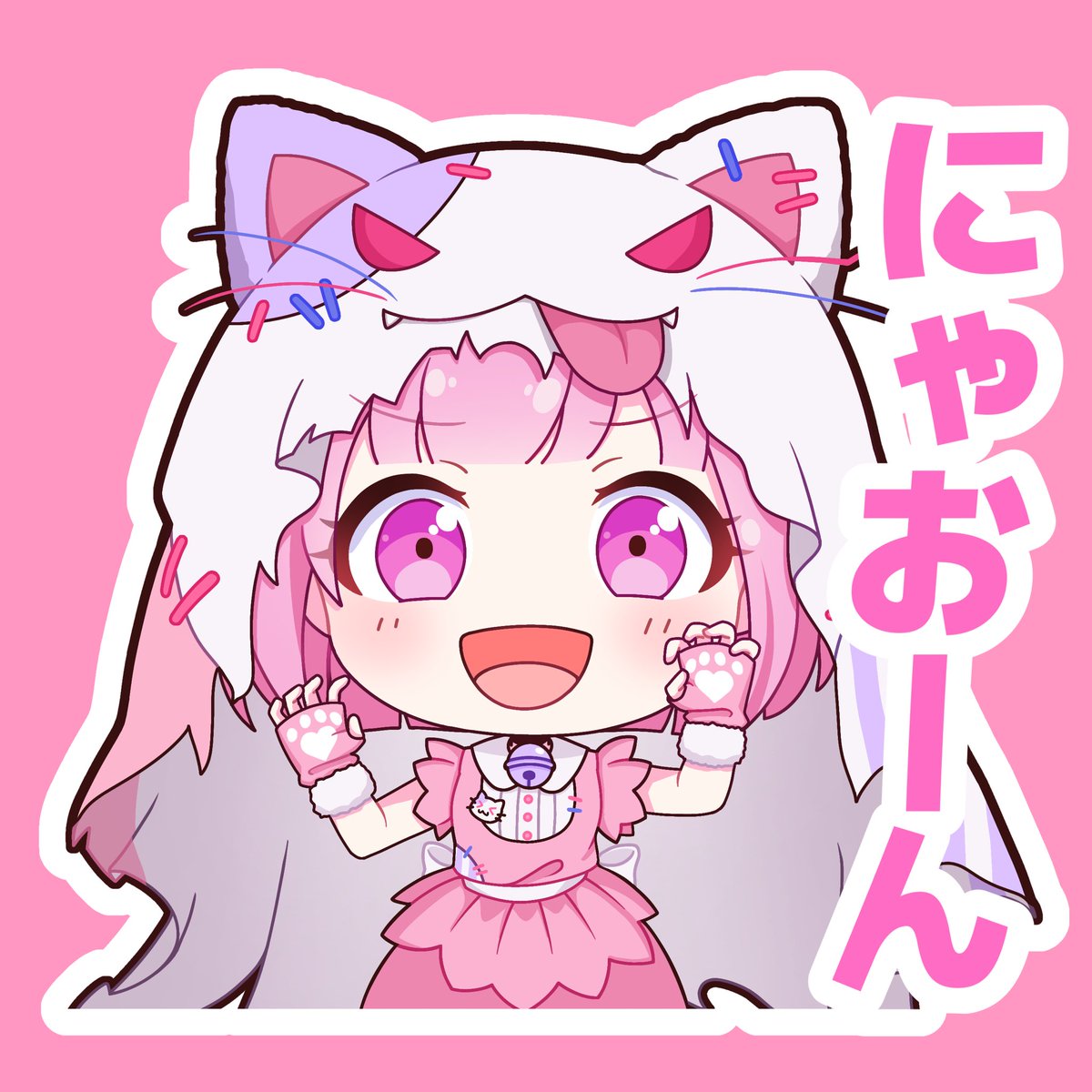 Hatsu_HT0901's tweet photo. 公式スタンプ風イラスト https://t.co/3Wvdb62ZWY