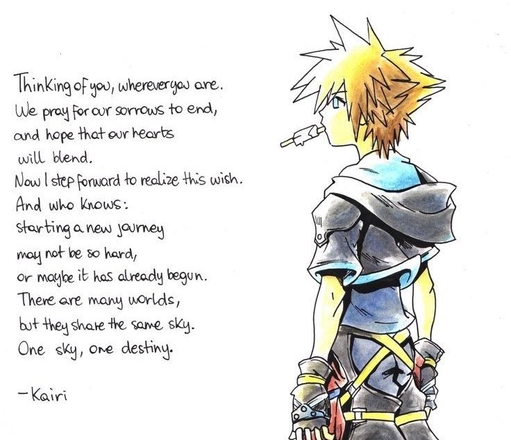 CupieVT's tweet photo. Kingdom hearts was one of my most loved series especially kingdom hearts 2. It came out around the time I lost a parent at a young age. It distracted me from my world falling apart. I always thought Kairi was so strong and I wanted to be like her.

May we meet under the same sky once again. Rest in peace Hayden ❤️‍🩹