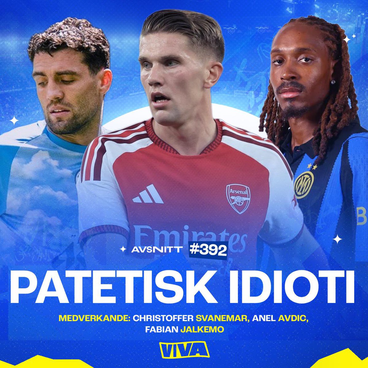 vivafotboll's tweet photo. Säsongens första engelska titel är utdelad och landade hos Arsenal efter en slakt av City. Juventus har hittat sin målvakt och La Liga står för en rekordblek och smått komisk premiär

🎧 https://t.co/wMvzUQvmzZ https://t.co/7oDEtjiHD6