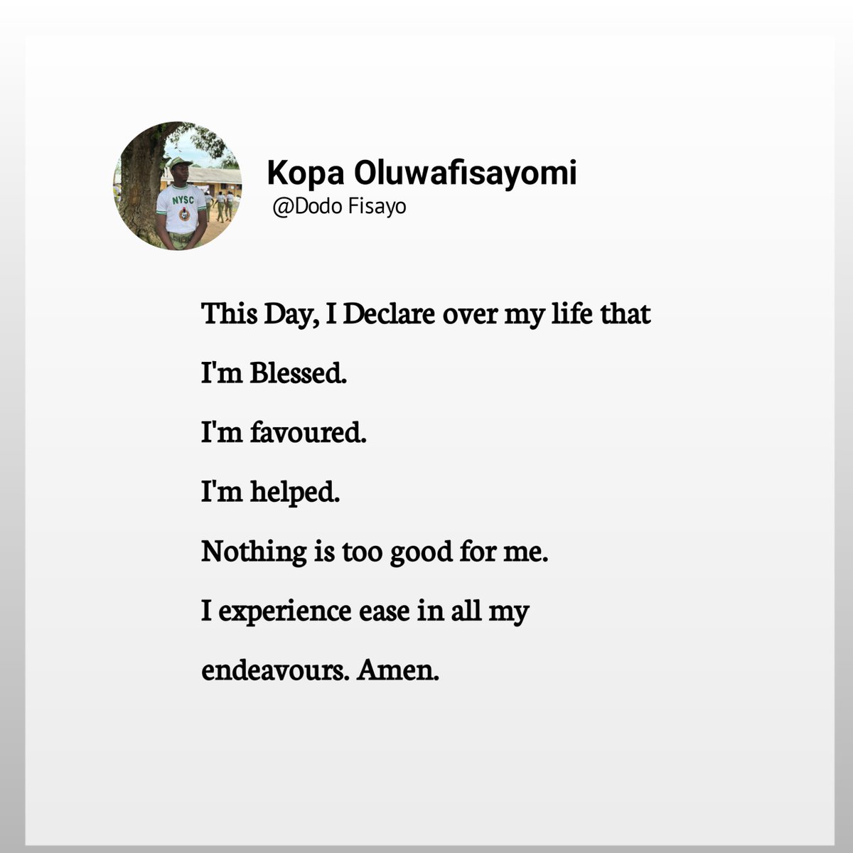 DodoFisayo's tweet photo. Amen. https://t.co/JoyNnIf9j3