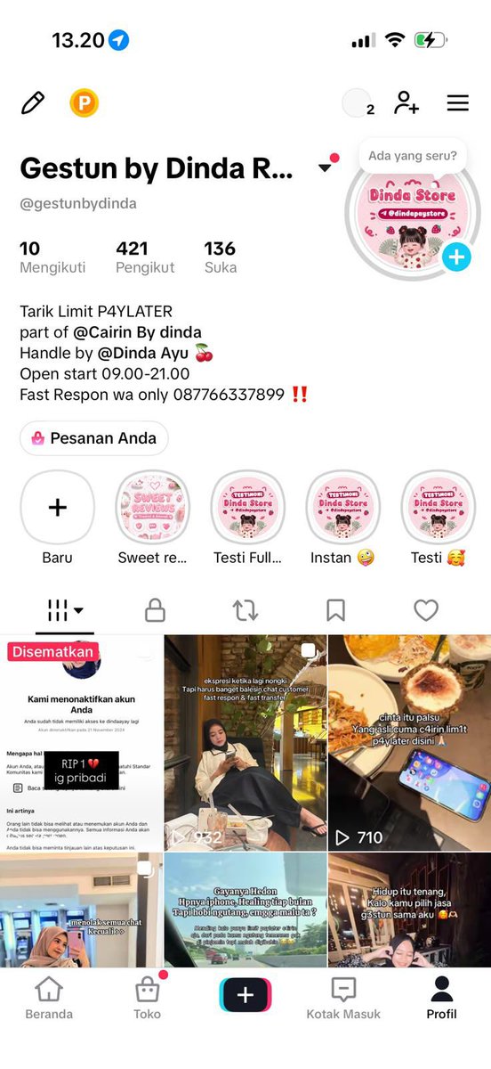 peweezy's tweet photo. @nashanoa Bisa gestun chat kesini kak @.cairpoint cek profil https://t.co/mmHKQcbVvM