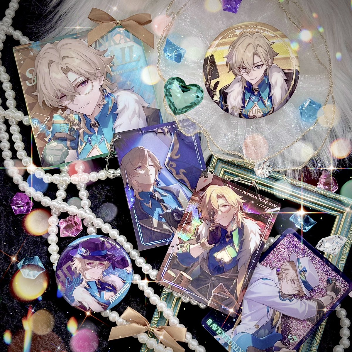 ♠️商品紹介♠️ #崩壊スターレイル より #アベンチュリン のグッズを