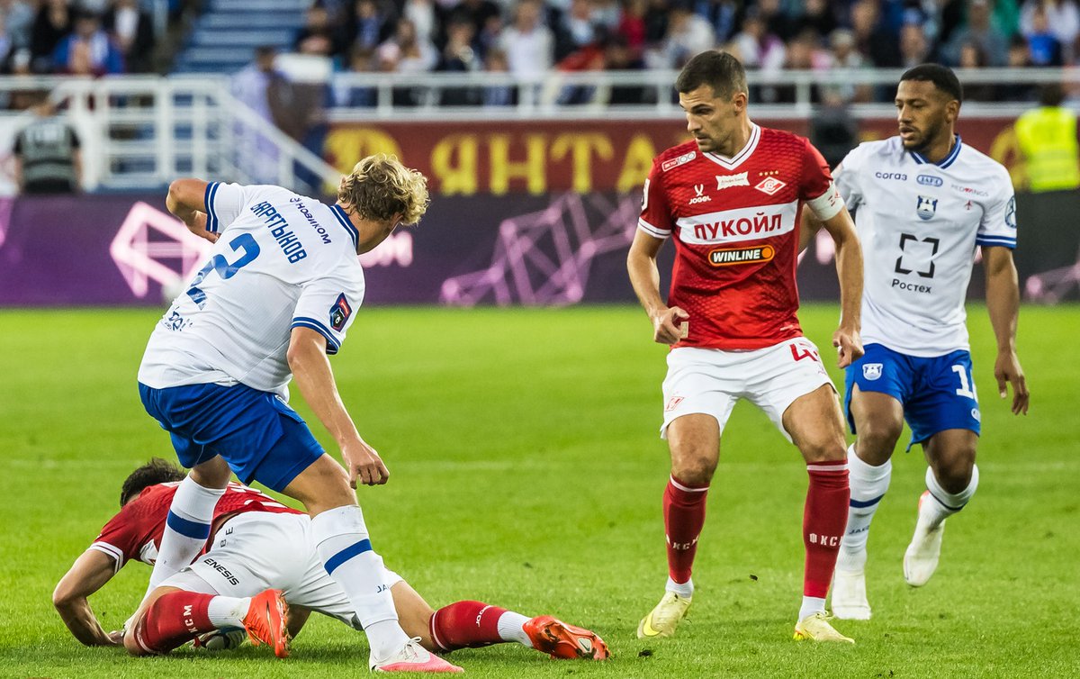 OntourFCSM's tweet photo. 3 - 1076 (2995)
16-08-2026 Baltika (Kaliningrad, 🇷🇺) 1-2 Spartak
Mendel - Ugalde, Solari
19:30 "Rostekh Arena", Kaliningrad, Russia
Alfa-Bank Russian Premier League 2026/2027. 4 day
ZOBNIN Roman / MOUFI Fahd https://t.co/mxp1Rn0VuK