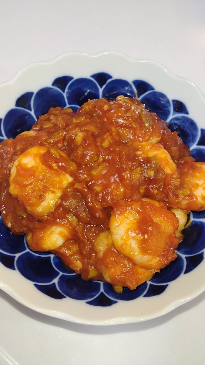 manapan10's tweet photo. TikTok開くとジャンボさん家のごはんを玉森くんと食べてる動画がおすすめに出てきまくって、そりゃこうなるよ！の夜ご飯🦐笑 https://t.co/KdP6IuRSRi