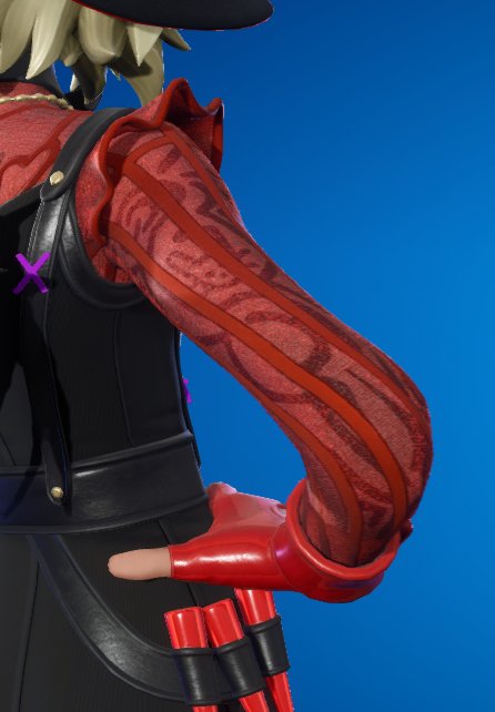 appelsiet's tweet photo. Day 36 of asking fortnite to add a tattoo style for summer slayer joni 

Also please fix joni the red's trenchcoat physics

Re-tweet to spread the message 

@Fortnite @FortniteStatus 
#fortnite #joni #highstakesclub 
#givejonitattoos https://t.co/FaQ2CUTOT5