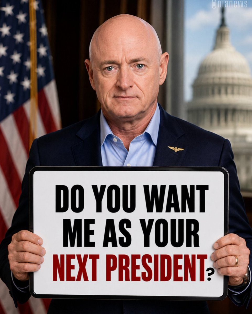 the_storm80's tweet photo. Mark Kelly as president in 2028?
🅰️Absolutely YES
🅱️NO way
What's your take on this!?Be honest with ith reasonings!🇺🇸👇🫵 https://t.co/Hlxn1xeqU5